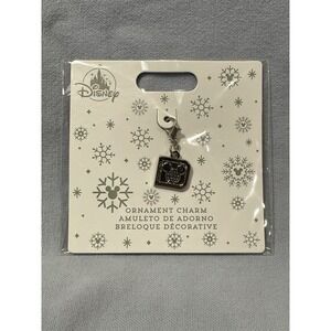 NEW Walt Disney World - Letter "D" 2025 Ornament Charm - Silver Colored